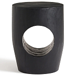 Приставной столик черного цвета AMORPHOUS варинант исполнения - 1 | Loft Concept в Казани