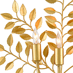 Бра с 3-мя лампами и декором в виде веток с листьями Little Twigs варинант исполнения - 1 | Loft Concept в Казани