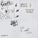 Плитка с узором Граффити 2 варинант исполнения - 2 | Loft Concept в Казани