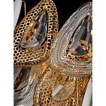 Бра с белыми и прозрачными подвесками Character Chandelier варинант исполнения - 3 | Loft Concept в Казани