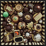 Панно "Конфетное ассорти" Chocolate Candy Assortment варинант исполнения - 1 | Loft Concept в Казани