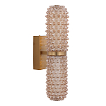 Бра с факутрным стеклянным плафоном Шампань Sonora варинант исполнения - 2 | Loft Concept в Казани