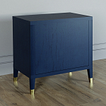 Прикроватная тумбочка с полкой Elsa Dreams Blue варинант исполнения - 4 | Loft Concept в Казани