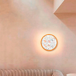 Бра в форме диска с перламутровыми прямоугольниками из морской ракушки Touch of Marine Charm варинант исполнения - 3 | Loft Concept в Казани