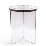 Стол журнальный круглый Acrylic Аether Smoke варинант исполнения - 2 | Loft Concept в Казани