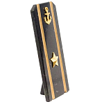 Сувенир Погон Майор ВМФ из натурального камня змеевик Souvenir Epaulets варинант исполнения - 1 | Loft Concept в Казани