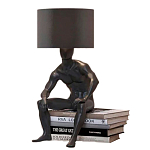 Настольная лампа с абажуром GERTY LAMP варинант исполнения - 1 | Loft Concept в Казани