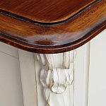 Высокий деревянный комод в стиле прованс Montmartre Provence Chest of Drawers варинант исполнения - 4 | Loft Concept в Казани