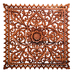 Панно из дерева квадратное Tracery Panel With Trees варинант исполнения - 1 | Loft Concept в Казани