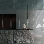 Подвсеной светильник светодиодный металлический цилиндрической формы Высота 30см Trumpet tube варинант исполнения - 6 | Loft Concept в Казани