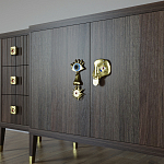 Большой Комод-буфет Elsa Dreams Walnut с ящиками варинант исполнения - 2 | Loft Concept в Казани