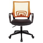 Офисное кресло с основанием из черного пластика Desk chairs Orange варинант исполнения - 2 | Loft Concept в Казани