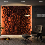 Барельеф RHINOCER варинант исполнения - 1 | Loft Concept в Казани