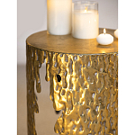 Столик дизайнерский Copper streaks варинант исполнения - 7 | Loft Concept в Казани