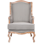 Кресло из массива бука светло-серое Solid Luxury варинант исполнения - 1 | Loft Concept в Казани