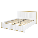 Кровать двуспальная белая Antique Order варинант исполнения - 1 | Loft Concept в Казани