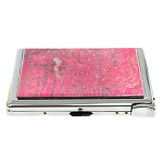 Портсигар с газовой зажигалкой из натурального камня Родонит Stone Cigarettes Cases варинант исполнения - 2 | Loft Concept в Казани