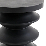 Фигурный приставной столик черного цвета AMORPHOUS варинант исполнения - 2 | Loft Concept в Казани