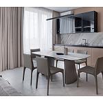 Стол обеденный прямоугольный керамический Ceramic Dining Table варинант исполнения - 8 | Loft Concept в Казани