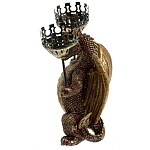 Подсвечник в виде дракона Dragon with Two Candlesticks варинант исполнения - 6 | Loft Concept в Казани