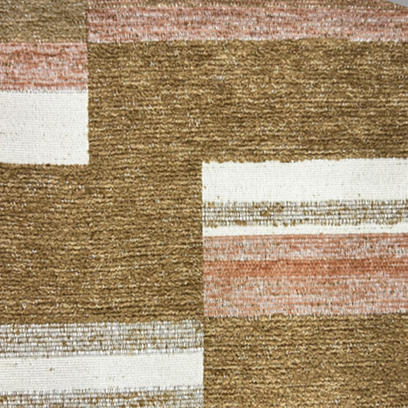 Мебельная ткань Chenille Geometry шафран N 1173 Шафрановый в Казани | Loft Concept 