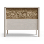 Тумба 2 ящика с подсветкой на рельефном фасаде Warm Industrial варинант исполнения - 6 | Loft Concept в Казани