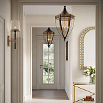 Бра настенное с прозрачным стеклянным абажуром Simple Pure Form варинант исполнения - 4 | Loft Concept в Казани