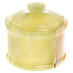 Сахарница из натурального камня Оникс Stone Sugar Bowls варинант исполнения - 1 | Loft Concept в Казани