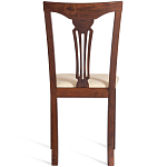 Стул деревянный с узором ручной работы Espresso варинант исполнения - 6 | Loft Concept в Казани