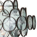 Люстра с каскадом из круглых стеклянных дисков Small Round Sequins варинант исполнения - 1 | Loft Concept в Казани