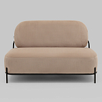 Диван Стоун велюр рельефный бежевый варинант исполнения - 5 | Loft Concept в Казани