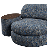 Кушетка со столиком Ulysses варинант исполнения - 6 | Loft Concept в Казани