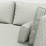 Мебельная ткань Шенилл голубой цвет 142 см T4-52 варинант исполнения - 5 | Loft Concept в Казани