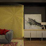 Барельеф KAIZEN варинант исполнения - 2 | Loft Concept в Казани