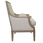 Кресло William Classical Armchair beige flax варинант исполнения - 1 | Loft Concept в Казани