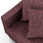 Мебельная ткань Шенилл фиолетовый цвет 138 см T4-25 варинант исполнения - 5 | Loft Concept в Казани