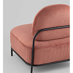 Кресло Стоун велюр рельефный коралловый варинант исполнения - 3 | Loft Concept в Казани