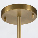 Потолочный светильник латунного цвета с цилиндрическим белым матовым плафоном Elstead Lighting варинант исполнения - 6 | Loft Concept в Казани