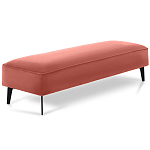 Мягкая банкетка с велюровой обивкой Velours варинант исполнения - 8 | Loft Concept в Казани