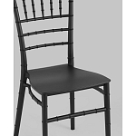 Стул Chiavari пластик черный варинант исполнения - 2 | Loft Concept в Казани