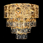 Бра с каскадом из прозрачного хрусталя Constant Sparks варинант исполнения - 4 | Loft Concept в Казани