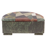 Шкатулка с зеркалом из натуральных камней Stone Casket варинант исполнения - 4 | Loft Concept в Казани