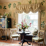 Обои ручная роспись Botanical Studies Linnaeus colourway варинант исполнения - 2 | Loft Concept в Казани