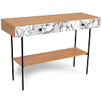 Консоль с принтом на ящиках Elise Console Table варинант исполнения - 10 | Loft Concept в Казани