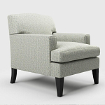 Мебельная ткань Шенилл голубой цвет 142 см T4-52 варинант исполнения - 6 | Loft Concept в Казани