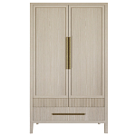 Шкаф платяной Primo с выдвижными ящиками шпон Черный дуб варинант исполнения - 1 | Loft Concept в Казани