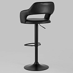 Барный стул черного цвета Strohach варинант исполнения - 5 | Loft Concept в Казани