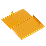 Визитница карманная металлическая с гравюрой Герба России в подарочной коробке Gold Metal Business Card Holders варинант исполнения - 2 | Loft Concept в Казани