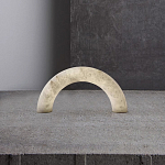 Прикроватная лампа из мрамора в форме дуги Rainbow Light варинант исполнения - 2 | Loft Concept в Казани