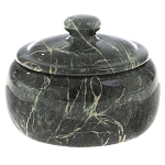 Сахарница из натурального камня Змеевик Stone Sugar Bowls варинант исполнения - 7 | Loft Concept в Казани